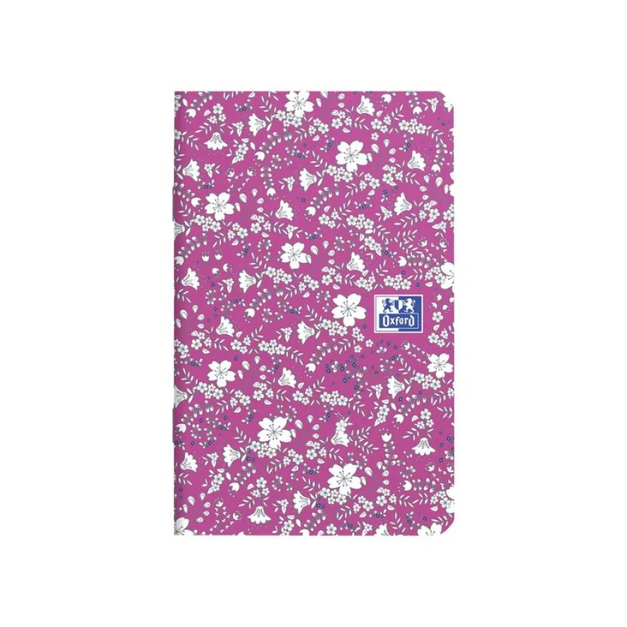 Oxford Floral - Carnet de notes 9 x 14 cm - 60 pages