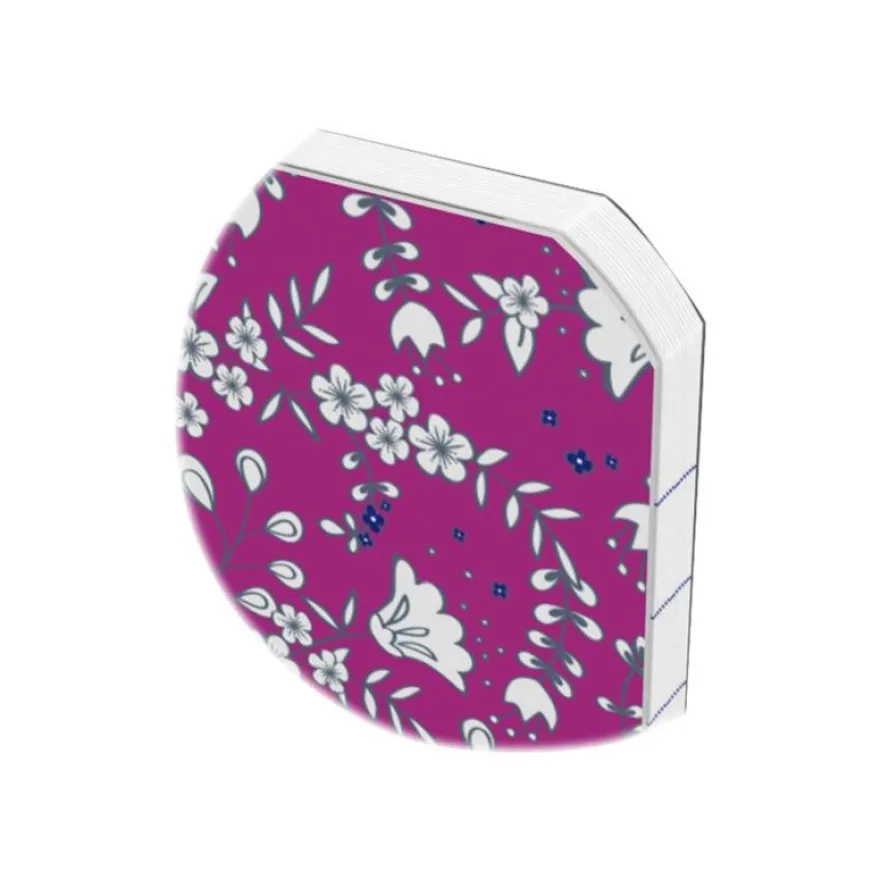 Oxford Floral - Carnet de notes 9 x 14 cm - 60 pages
