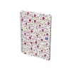 Oxford Floral - Carnet de notes à spirale - A5 - 120 pages - petits carreaux
