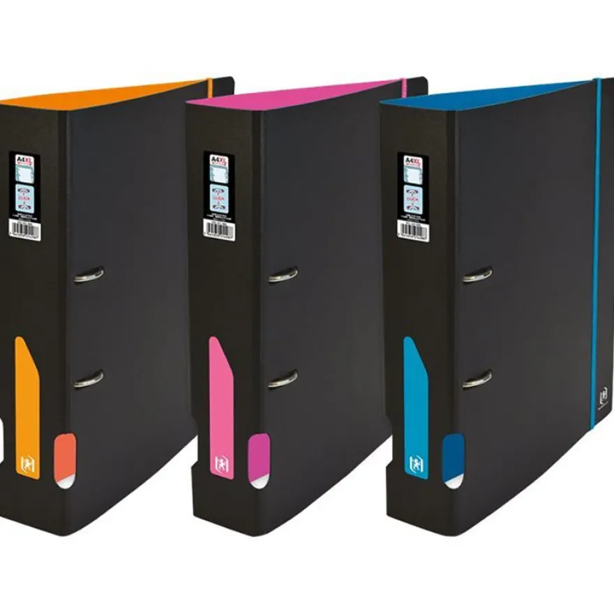 Oxford For Students - Classeur à levier - Dos 70 mm - A4 Maxi - pour 550 feuilles - disponible dans différentes couleurs