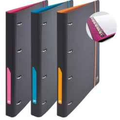 Oxford For Students - Classeur à anneaux - Dos 30 mm - A4 - pour 200 feuilles - disponible dans différentes couleurs