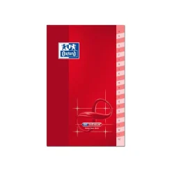 Oxford Infinium - Carnet 9 x 14 cm - 96 pages - petits carreaux (5x5 mm) - disponible dans différentes couleurs