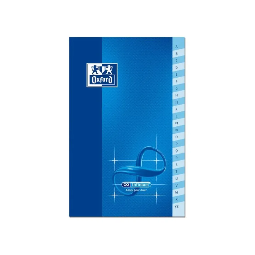 Oxford Infinium - Carnet 9 x 14 cm - 96 pages - petits carreaux (5x5 mm) - disponible dans différentes couleurs