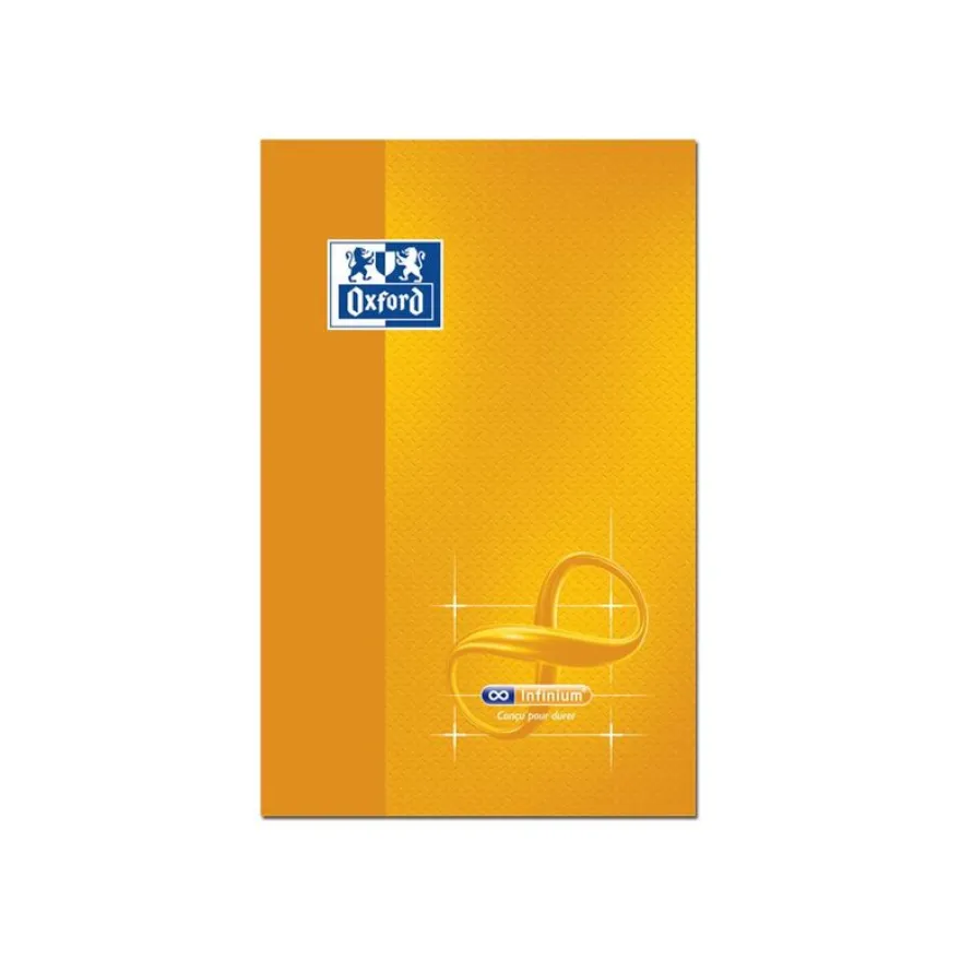 Oxford Infinium - Carnet 9 x 14 cm - 48 pages - petits carreaux (5x5 mm) - disponible dans différentes couleurs