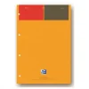 Oxford International - Bloc notes - A4 - 160 pages - gradué - perforé