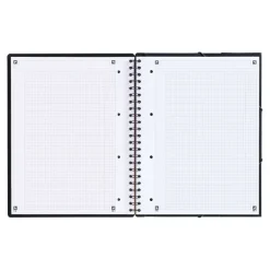 Oxford Meetingbook - Cahier à spirale A4 (21x29,7 cm) - 160 pages - petis carreaux (5x5 mm)
