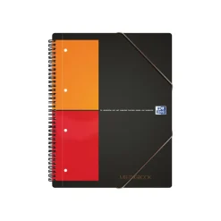Oxford Meetingbook - Cahier à spirale A4 (21x29,7 cm) - 160 pages - petis carreaux (5x5 mm)