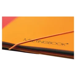 Oxford Meetingbook - Cahier à spirale A4 (21x29,7 cm) - 160 pages - petis carreaux (5x5 mm)