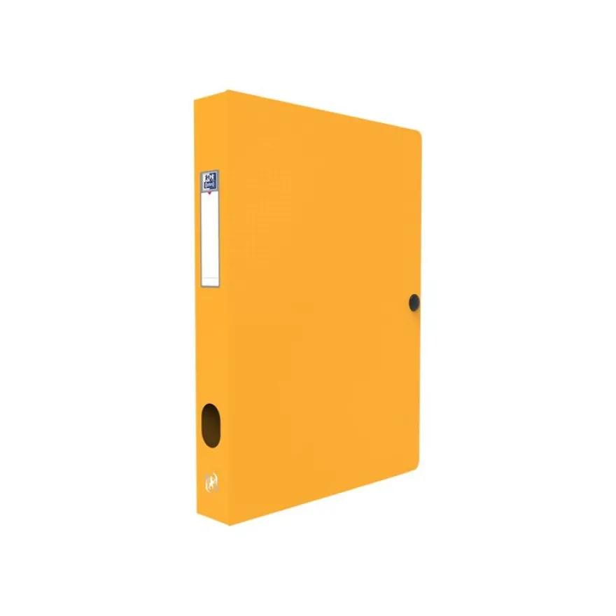 Oxford Memphis - Boîte de classement plastique - dos 40 mm - disponible dans différentes couleurs pastels