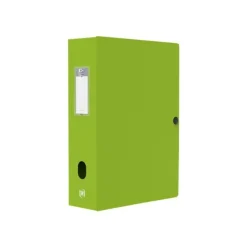 Oxford Memphis - Boîte de classement plastique - dos 80 mm - disponible dans différentes couleurs pastels