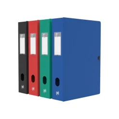 Oxford Memphis - Boîte de classement plastique - dos 60 mm - disponible dans différentes couleurs