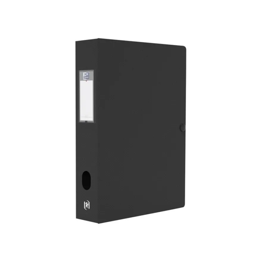 Oxford Memphis - Boîte de classement plastique - dos 60 mm - disponible dans différentes couleurs