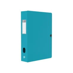 Oxford Memphis - Boîte de classement plastique - dos 60 mm - disponible dans différentes couleurs pastels