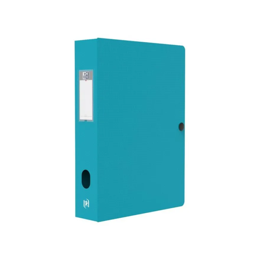Oxford Memphis - Boîte de classement plastique - dos 60 mm - disponible dans différentes couleurs pastels