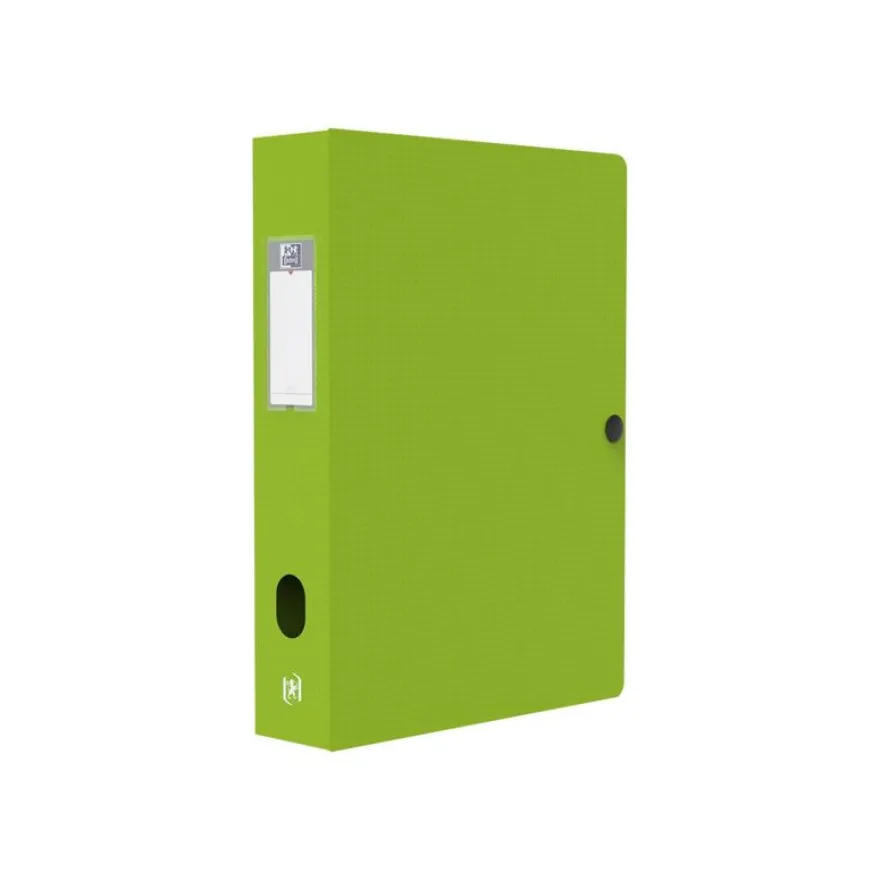 Oxford Memphis - Boîte de classement plastique - dos 60 mm - disponible dans différentes couleurs pastels