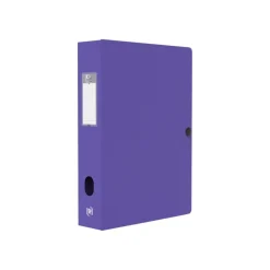 Oxford Memphis - Boîte de classement plastique - dos 60 mm - disponible dans différentes couleurs pastels