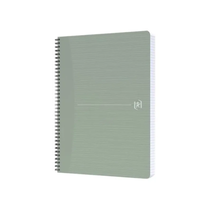 Oxford My Rec'Up - Cahier A5 - 180 pages - petits carreaux (5x5 mm) - disponible dans différentes couleurs