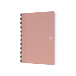 Oxford My Rec'Up - Cahier A5 - 180 pages - petits carreaux (5x5 mm) - disponible dans différentes couleurs