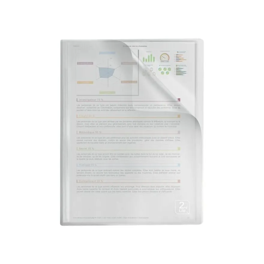 Oxford 2nd Life - Porte vues - 40 vues - A4 - disponible dans différentes couleurs