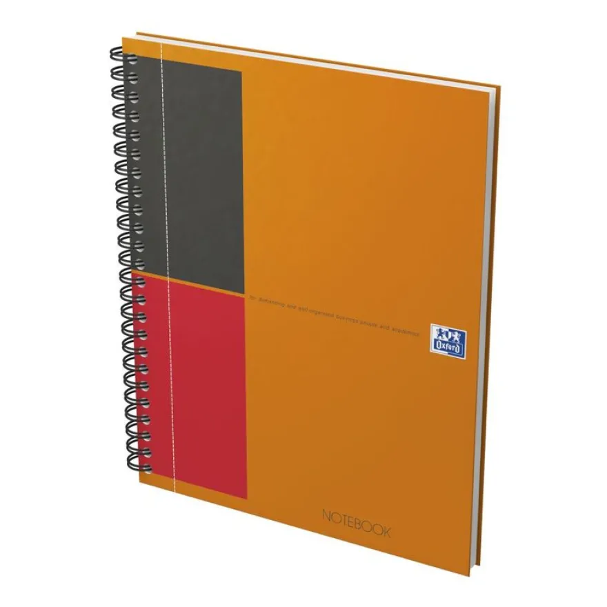 Oxford Notebook - Cahier à spirale A5 - 160 pages - ligné