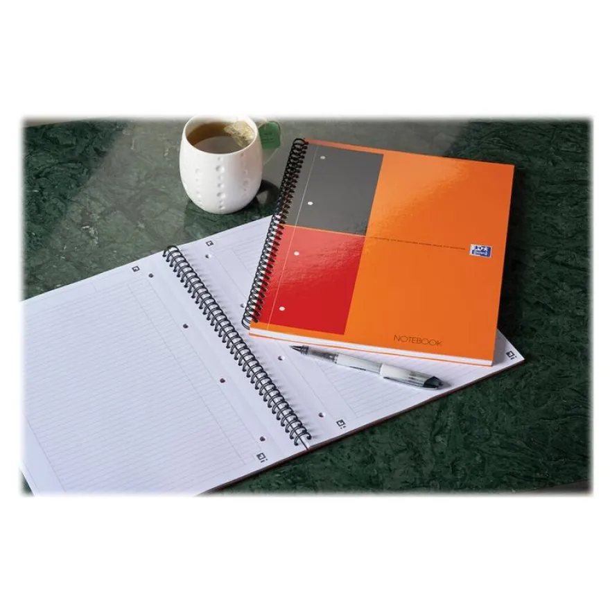 Oxford Notebook - Cahier à spirale A4 (21x29,7 cm) - 160 pages - ligné