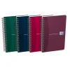 Oxford Office Essentials - Carnet à spirale 11 x 17 cm - 180 pages - petits carreaux (5x5 mm) - disponible dans différentes couleurs