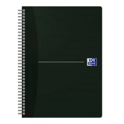 Oxford Office Essentials - Cahier à spirale B5 - 180 pages - points - disponible dans différentes couleurs