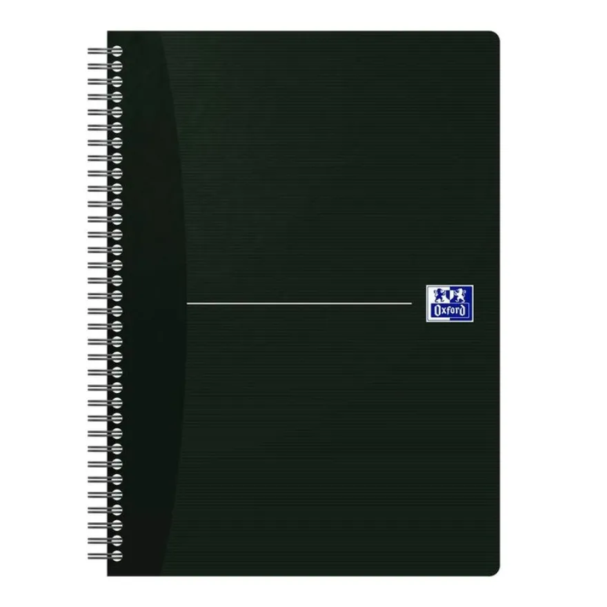 Oxford Office Essentials - Cahier à spirale B5 - 180 pages - points - disponible dans différentes couleurs