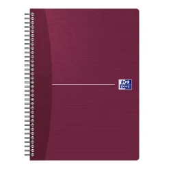 Oxford Office Essentials - Cahier à spirale B5 - 180 pages - points - disponible dans différentes couleurs