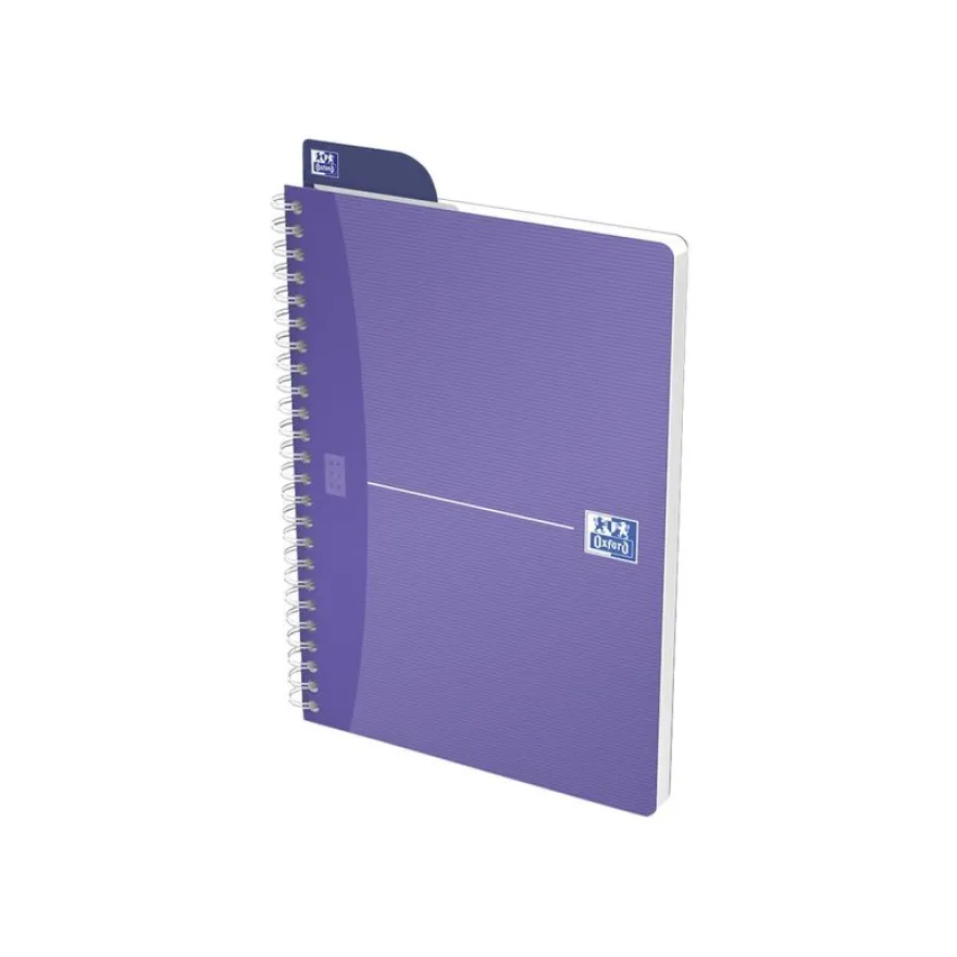 Oxford Office My Colours - Cahier polypro à spirale - A5 - 180 pages - ligné - disponible dans différentes couleurs