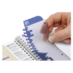 Oxford Office MyColours - Cahier polypro à spirale - A5 - 180 pages - petits carreaux (5x5 mm) - disponible dans différentes couleurs