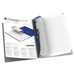 Oxford Office MyColours - Cahier polypro à spirale - A5 - 180 pages - petits carreaux (5x5 mm) - disponible dans différentes couleurs
