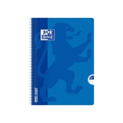 Oxford Openflex - Cahier polypro à spirale A4 (21x29,7 cm) - 180 pages - grands carreaux (Seyes) - disponible dans différentes couleurs