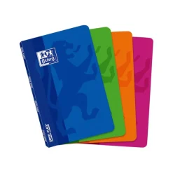 Oxford OpenFlex - Carnet 11 x 17 cm - 96 pages - petits carreaux (5x5 mm) - disponible dans différentes couleurs