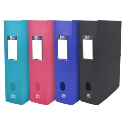 Oxford Osmose - Boîte de classement plastique - dos 80 mm - disponible dans différentes couleurs