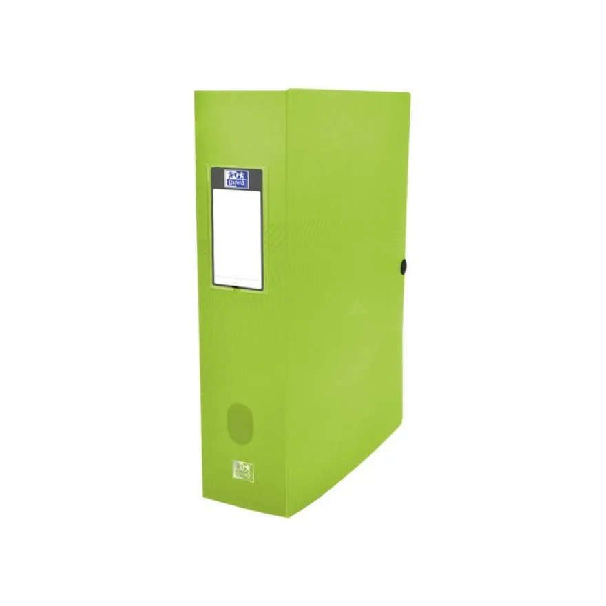 Oxford Osmose - Boîte de classement plastique - dos 80 mm - disponible dans différentes couleurs