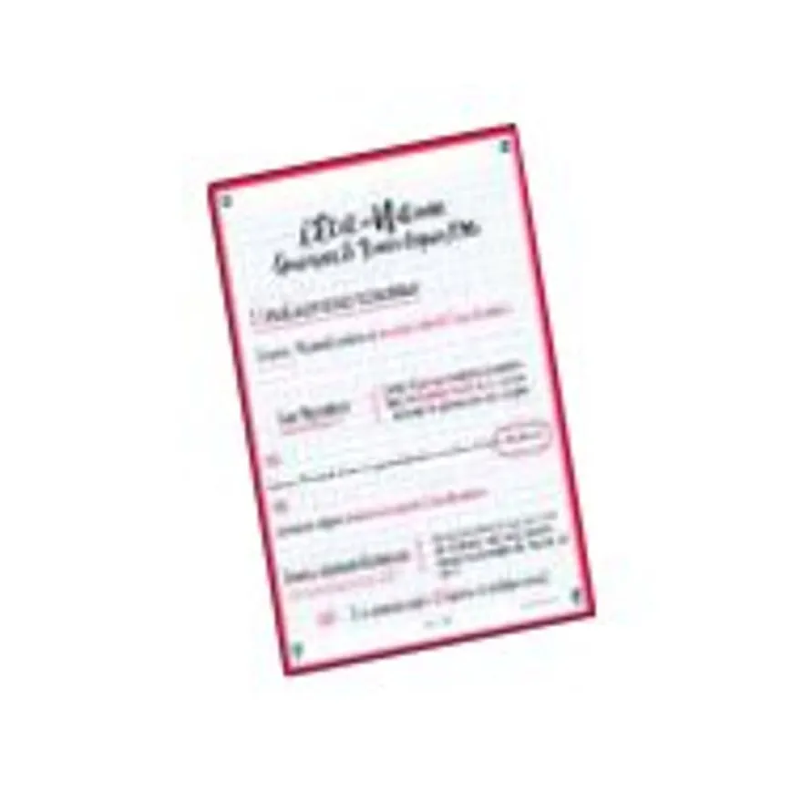 Oxford REVISION 2.0 - Pack de 32 Fiches Bristol Scribzee - A5 - petits carreaux - perforées - couleurs assorties