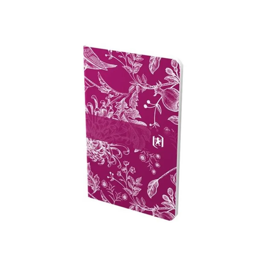 Oxford Romance - Cahier de notes - 60 pages - 90 x 140 mm - lignée 6mm