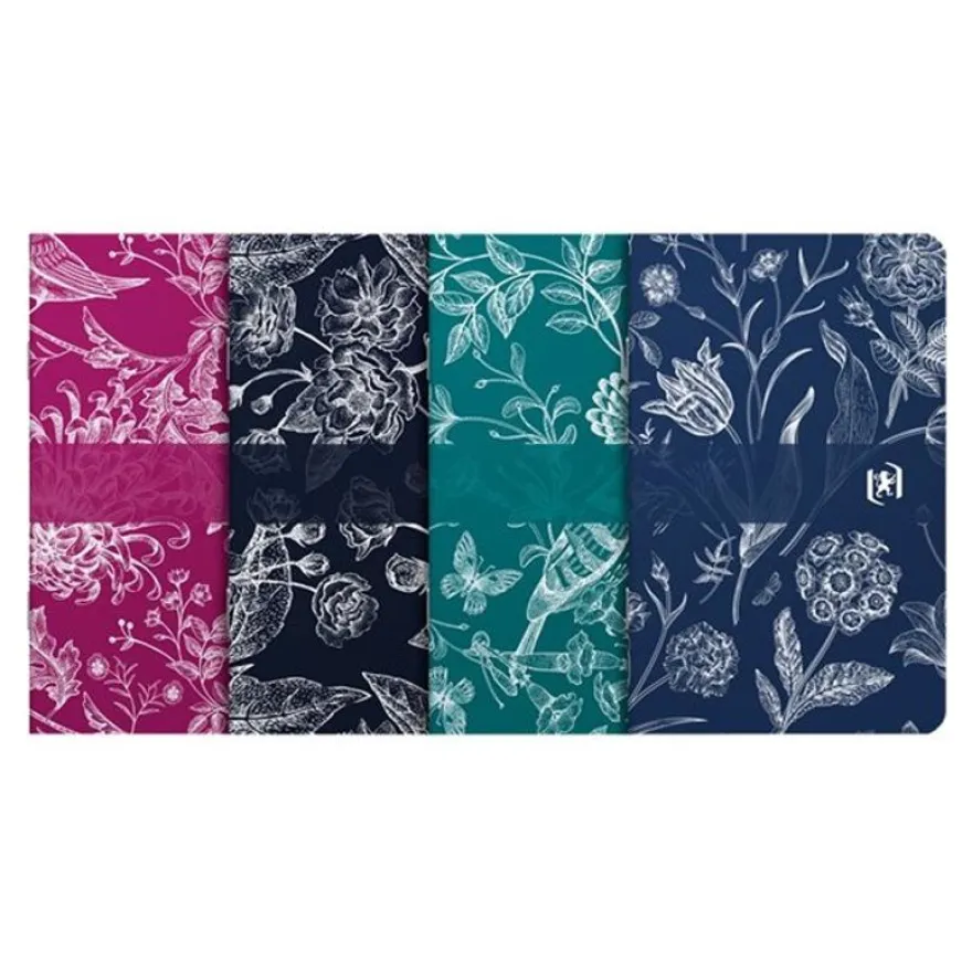 Oxford Romance - Cahier de notes - 60 pages - 90 x 140 mm - lignée 6mm
