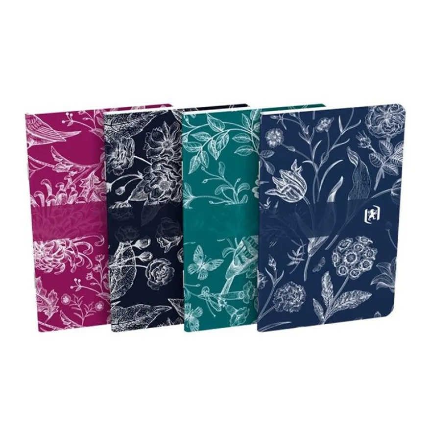 Oxford Romance - Cahier de notes - 60 pages - 90 x 140 mm - lignée 6mm