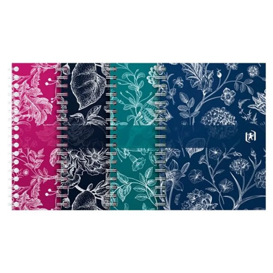 Oxford Romance - Cahier de notes - 100 pages - 105 x 148 mm - lignée 5mm