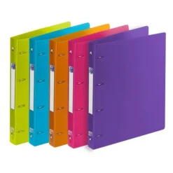 Oxford School Life - Classeur à anneaux - Dos 30 mm - A4 Maxi - pour 100 feuilles - disponible dans différentes couleurs