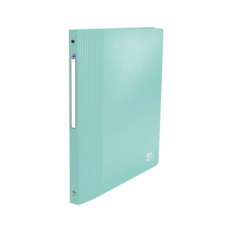 Oxford School Life - Classeur à anneaux - Dos 20 mm - A4 - pour 100 feuilles - disponible dans différentes couleurs pastels