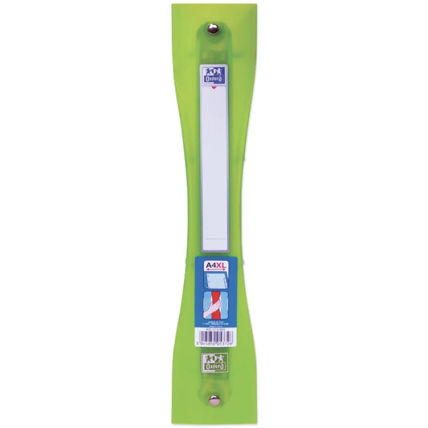 Oxford School Life - Classeur à anneaux - Dos 60 mm - A4 Maxi - pour 100 feuilles - disponible dans différentes couleurs