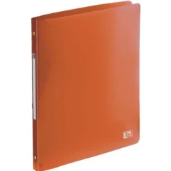 Oxford School Life - Classeur 4 anneaux - Dos 20 mm - A4 - pour 100 feuilles - disponible dans différentes couleurs translucides