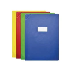Oxford School Life - Protège cahier - 24 x 32 cm - disponible dans différentes couleurs opaques