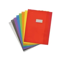 Oxford School Life - Protège cahier - A4 (21x29,7 cm) - disponible dans différentes couleurs translucides