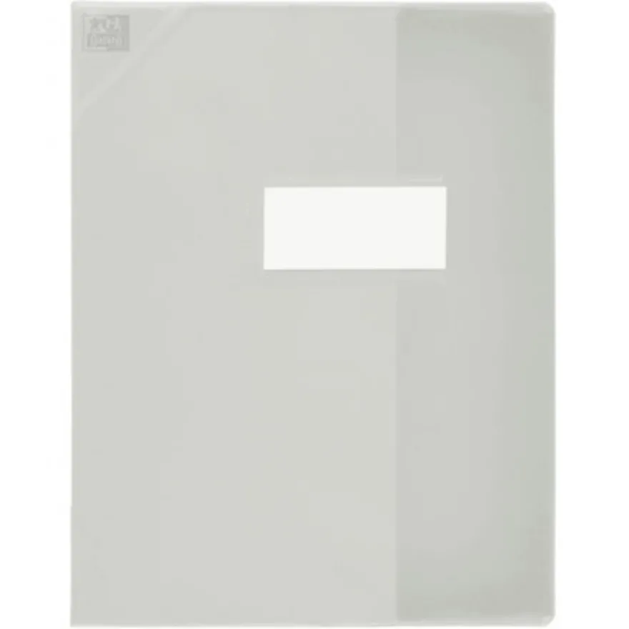 Oxford School Life - Protège cahier - 24 x 32 cm - transparent