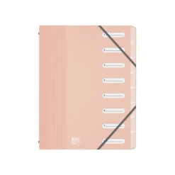 Oxford School Life - Trieur 8 positions - A4 - disponible dans différentes couleurs