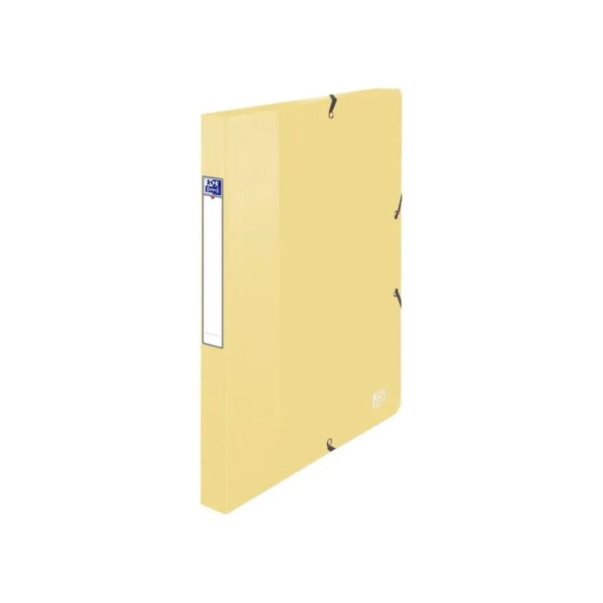 Oxford School Life Pastel - Boîte de classement - dos 25 mm - pour 200 feuilles - disponible dans différentes couleurs